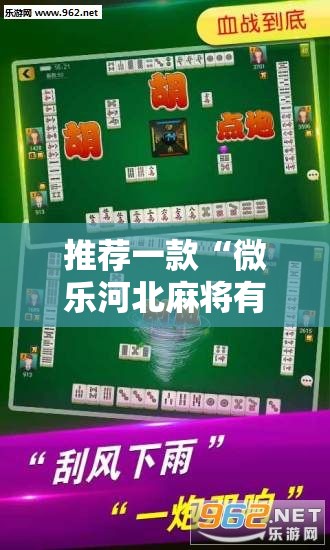 推荐一款“微乐河北麻将有没有挂”细辅助教程分享