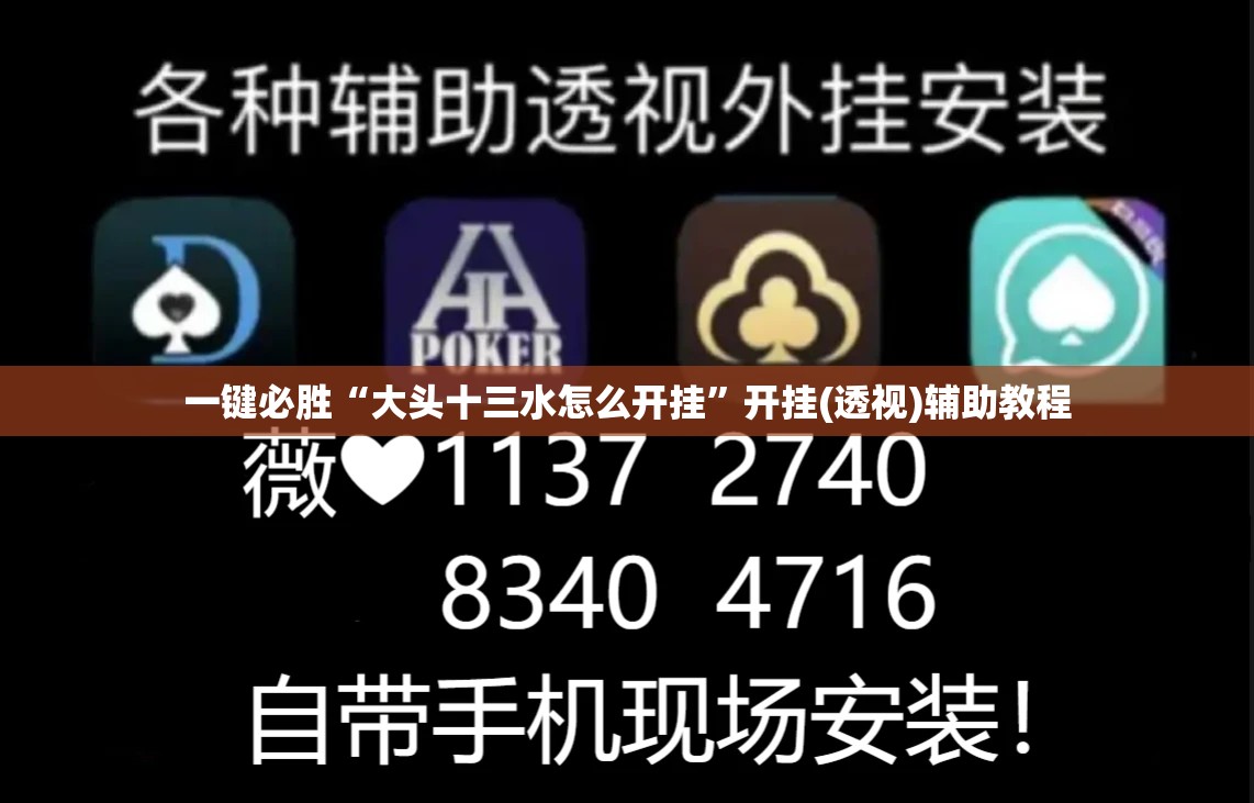 一键必胜“大头十三水怎么开挂”开挂(透视)辅助教程