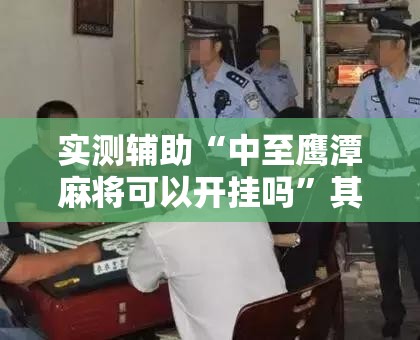 实测辅助“中至鹰潭麻将可以开挂吗”其实确实有挂