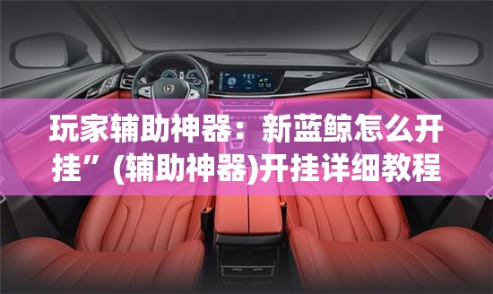 玩家辅助神器：新蓝鲸怎么开挂	”(辅助神器)开挂详细教程