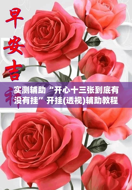 实测辅助“开心十三张到底有没有挂”开挂(透视)辅助教程