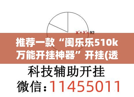 推荐一款“闽乐乐510k万能开挂神器	”开挂(透视)辅助教程