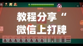 教程分享“微信上打牌怎么开挂”(透视)其实确实有挂
