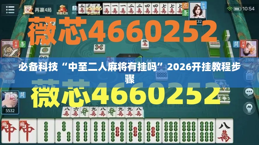 必备科技“中至二人麻将有挂吗	”2026开挂教程步骤