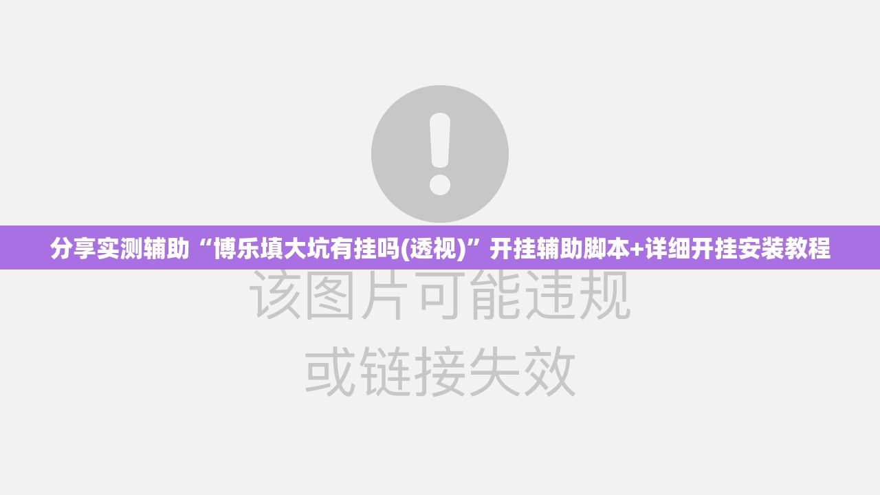 分享实测辅助“博乐填大坑有挂吗(透视)”开挂辅助脚本+详细开挂安装教程