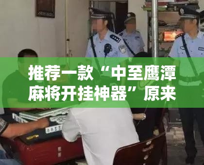 推荐一款“中至鹰潭麻将开挂神器”原来可以开挂