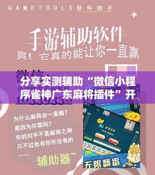 分享实测辅助“微信小程序雀神广东麻将插件”开挂辅助脚本+详细开挂安装教程