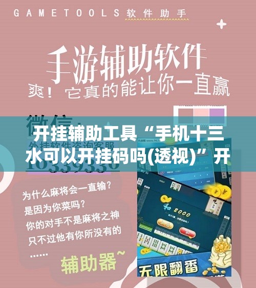 开挂辅助工具“手机十三水可以开挂码吗(透视)”开挂辅助脚本+详细开挂安装教程
