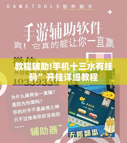教程辅助!手机十三水有挂码”开挂详细教程