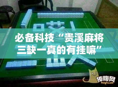 必备科技“贵溪麻将三缺一真的有挂嘛”科技辅助神器手机版