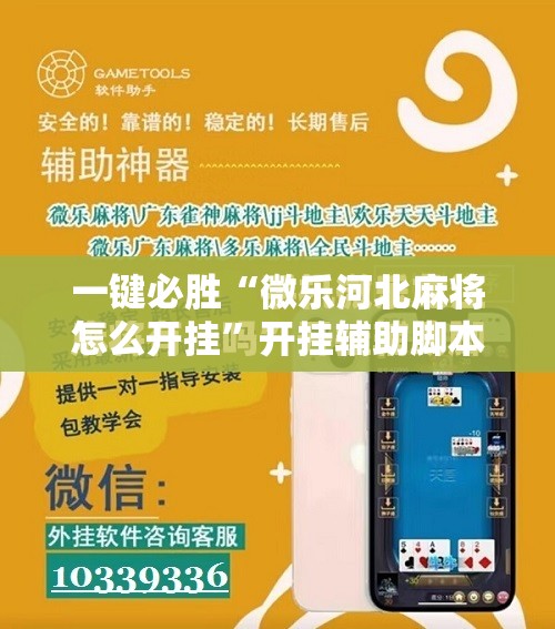 一键必胜“微乐河北麻将怎么开挂”开挂辅助脚本+详细开挂安装教程