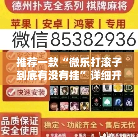推荐一款“微乐打滚子到底有没有挂”详细开挂教程