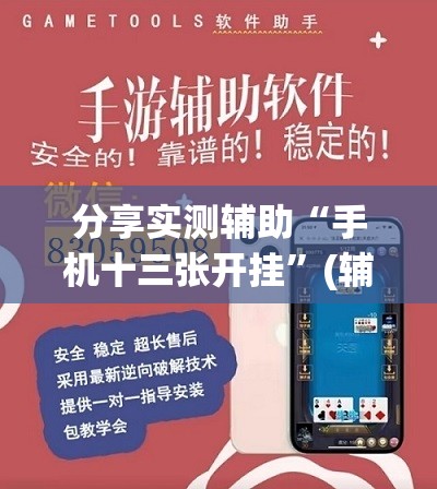 分享实测辅助“手机十三张开挂”(辅助神器)开挂详细教程