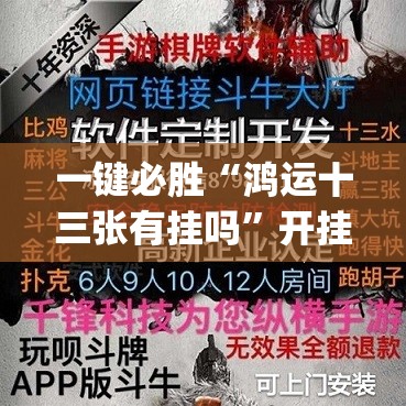 一键必胜“鸿运十三张有挂吗”开挂(透视)辅助教程