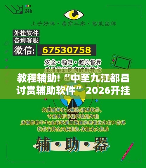 教程辅助!“中至九江都昌讨赏辅助软件”2026开挂教程步骤